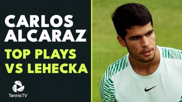Carlos Alcaraz’s Top Plays vs Lehecka! | Queen’s 2023 Highlights