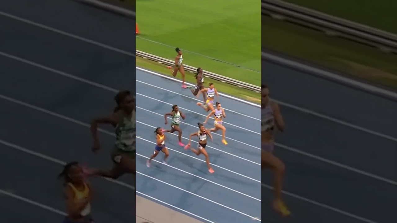 Gabby Thomas cruises to 200m win 💨🥇