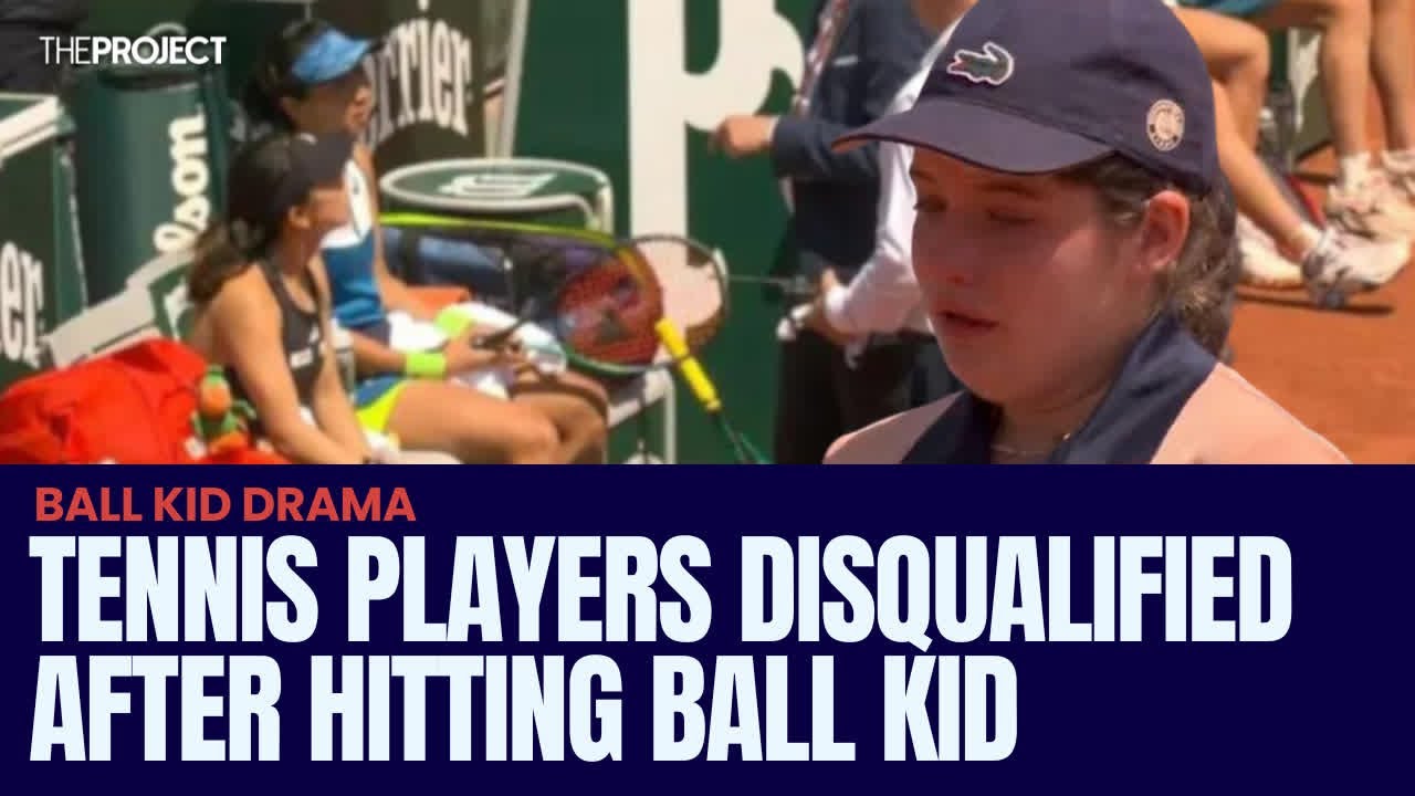 Tennis Players Disqualified After Hitting Ball Kid