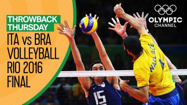 Italy vs Brazil – Men’s Volleyball Gold Medal Match at Rio 2016 | Throwback Thursday
