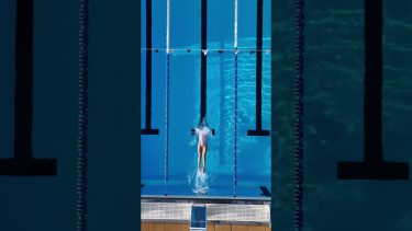 Olympic swimmer training backstroke ⚡️ | 📹: (IG) silviasscalia