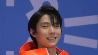 2018年2月17日平昌オリンピックフィギュアスケート男子表彰式