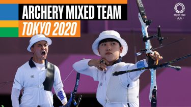 🏹 Archery Mixed Team Gold Medal | Tokyo Replays