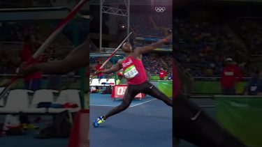 Julius Yego’s medal winning throw! 🇰🇪 #shorts
