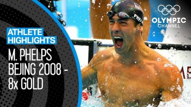 Michael Phelps 🇺🇸 – All EIGHT Gold Medal Races at Beijing 2008! | Athlete Highlights