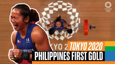 Philippines win their first ever gold medal! 🏋️‍♀️ | Tokyo Replays