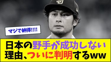 【ガチ考察】日本の野手が成功しない理由、ついに判明するww【なんJなんG反応】【2ch5ch】