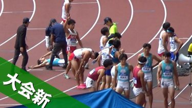 決勝 男子リレー 4x400m 日本選手権リレー陸上2023