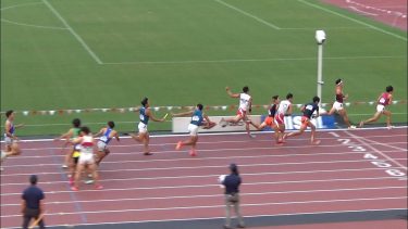 予選 男子 4x400m 日本選手権リレー陸上2023