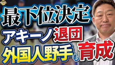 アキーノ退団！失敗は誰の責任？繰り返される助っ人野手の不振。野手は育てる時代。お得に助っ人を獲得！