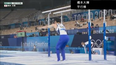 東京オリンピック　体操男子個人総合　橋本大輝選手　金メダル！
