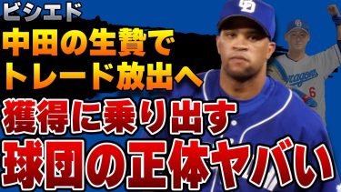 【中日】中田翔獲得でビシエド”トレード放出”か！獲得に乗り出す移籍先の球団の正体に一同驚愕！【立浪監督】【プロ野球】