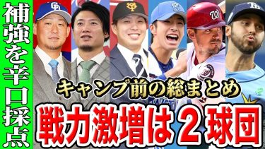 【プロ野球2024】【セリーグ】オフの補強診断！一番的確に補強した球団は〇〇だ！？SP【弱点克服】