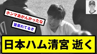 【もう終わりだよこの球団】日本ハム清宮 逝く【なんJ反応】【プロ野球反応集】【2chスレ】【1分動画】【5chスレ】