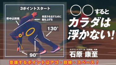 【陸上競技】100ｍを10秒5で走るプロセスとは？トップスプリンターの条件である強い前脛骨筋の作り方