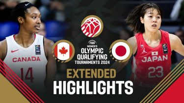 Canada 🇨🇦 v Japan 🇯🇵 | Extended Highlights | FIBA Women’s OQT 2024