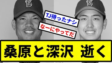 【もう赤字だよこの球団】桑原と深沢  逝く【プロ野球反応集】【2chスレ】【1分動画】【5chスレ】