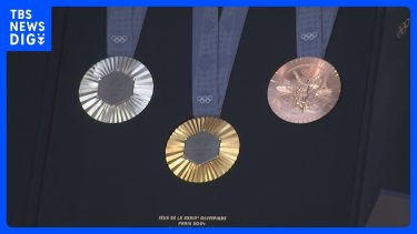 エッフェル塔の鋼材使用　パリオリンピック・パラリンピックのメダルデザイン公開｜TBS NEWS DIG