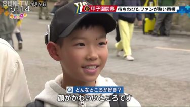「アレンパ」目指す阪神タイガース 甲子園開幕戦 ファンが熱い声援