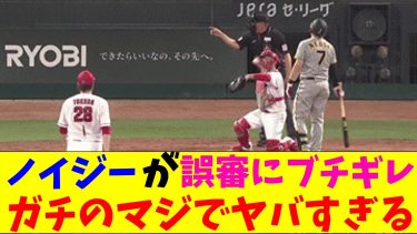 阪神・ノイジーが審判にぶちぎれてガチのマジでヤバすぎるとプロ野球ファンの間で話題にｗｗｗ【なんJ反応集】